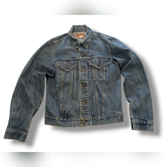 Levi's Other - Vintage 80s Levi Denim Trucker Jacket Size 42L